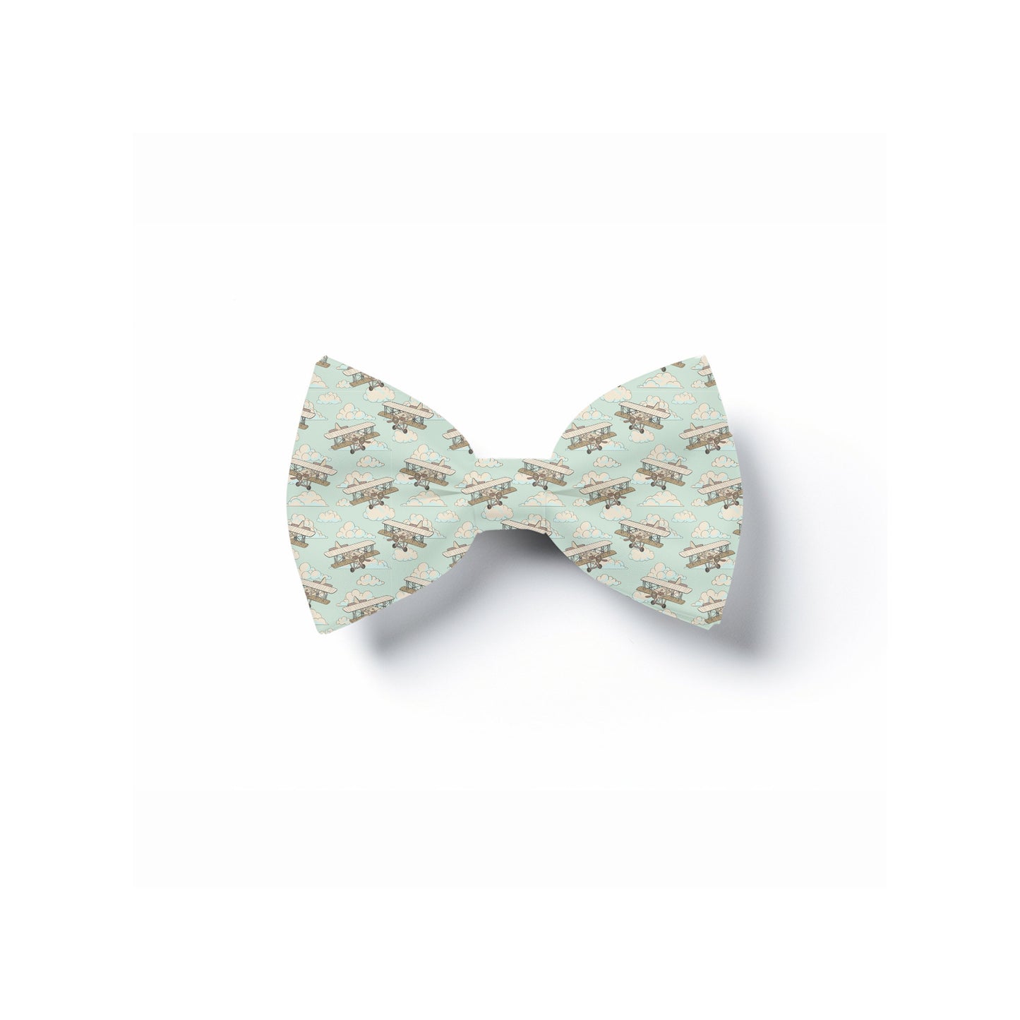 Airplane Pet Bow Tie, Dog Cat Collar Neckwear