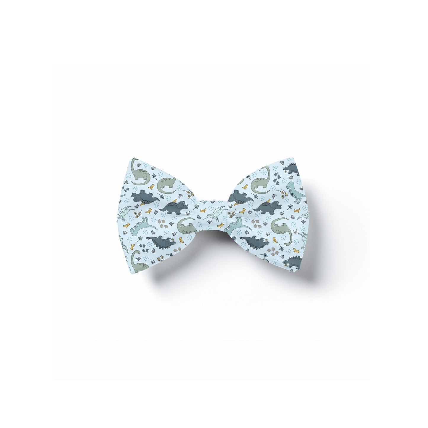 Dinosaur Pet Bow Tie, Over Collar Cat and Dog Neckwear