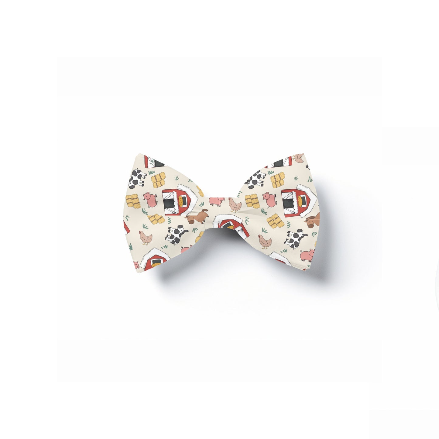 Farm Animal Pet Bow Tie, Over Collar Neckwear