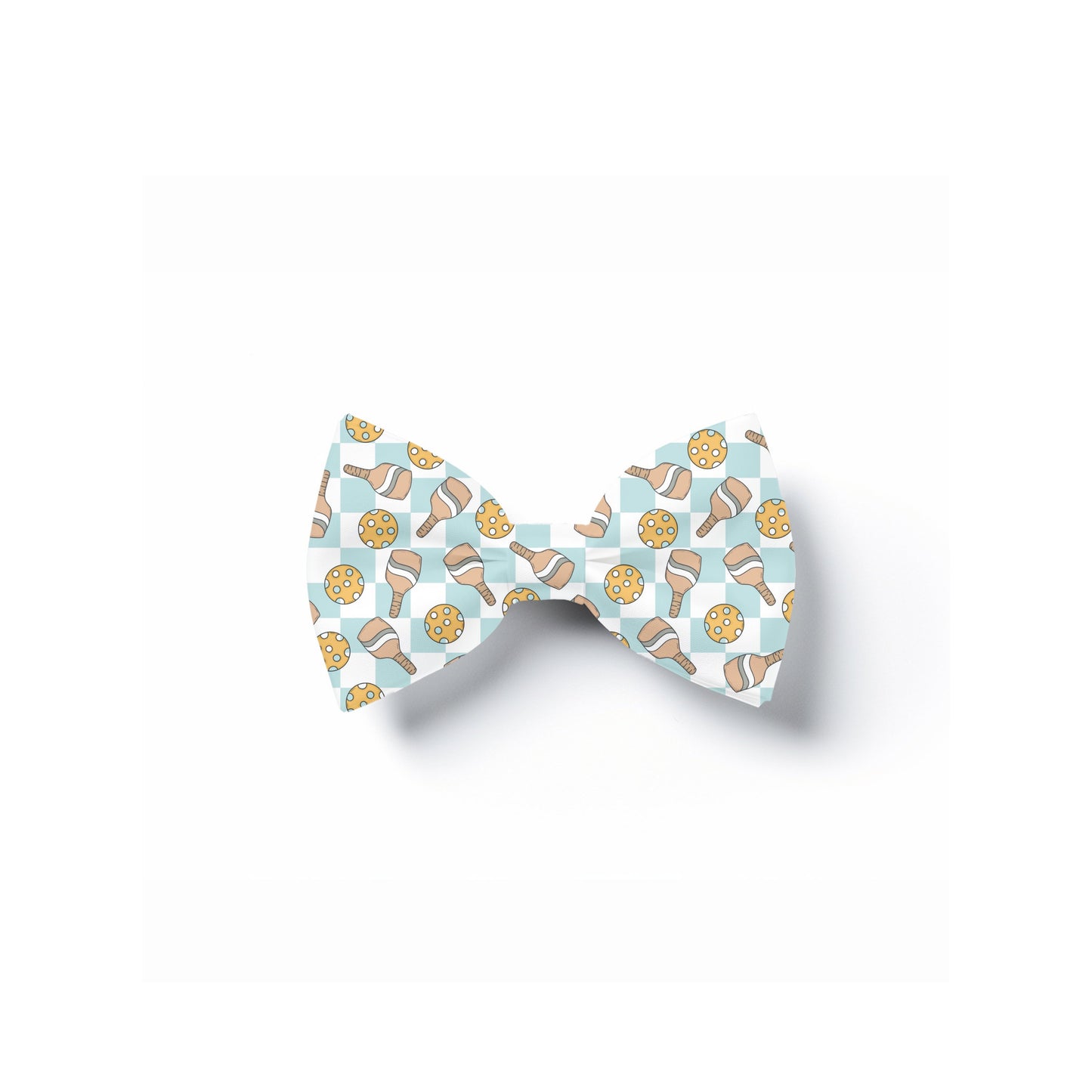 Pickleball Pet Bow Tie, Over Collar Dog/Cat Neckwear