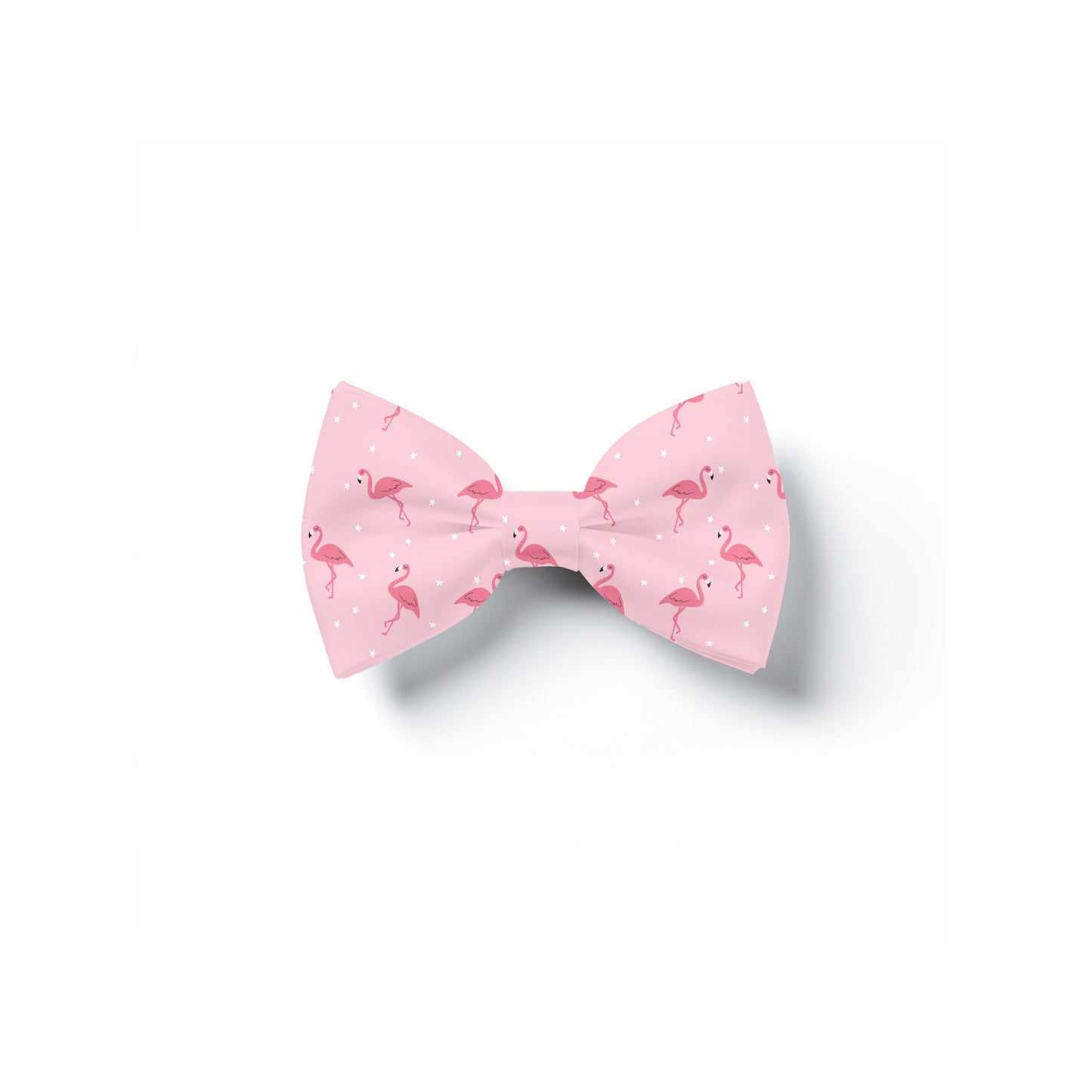Pink Flamingo Pet Bow Tie, Over Collar Neckwear