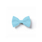 Polka Dot Blue Pet Bow Tie, Over Collar Dog Neckwear
