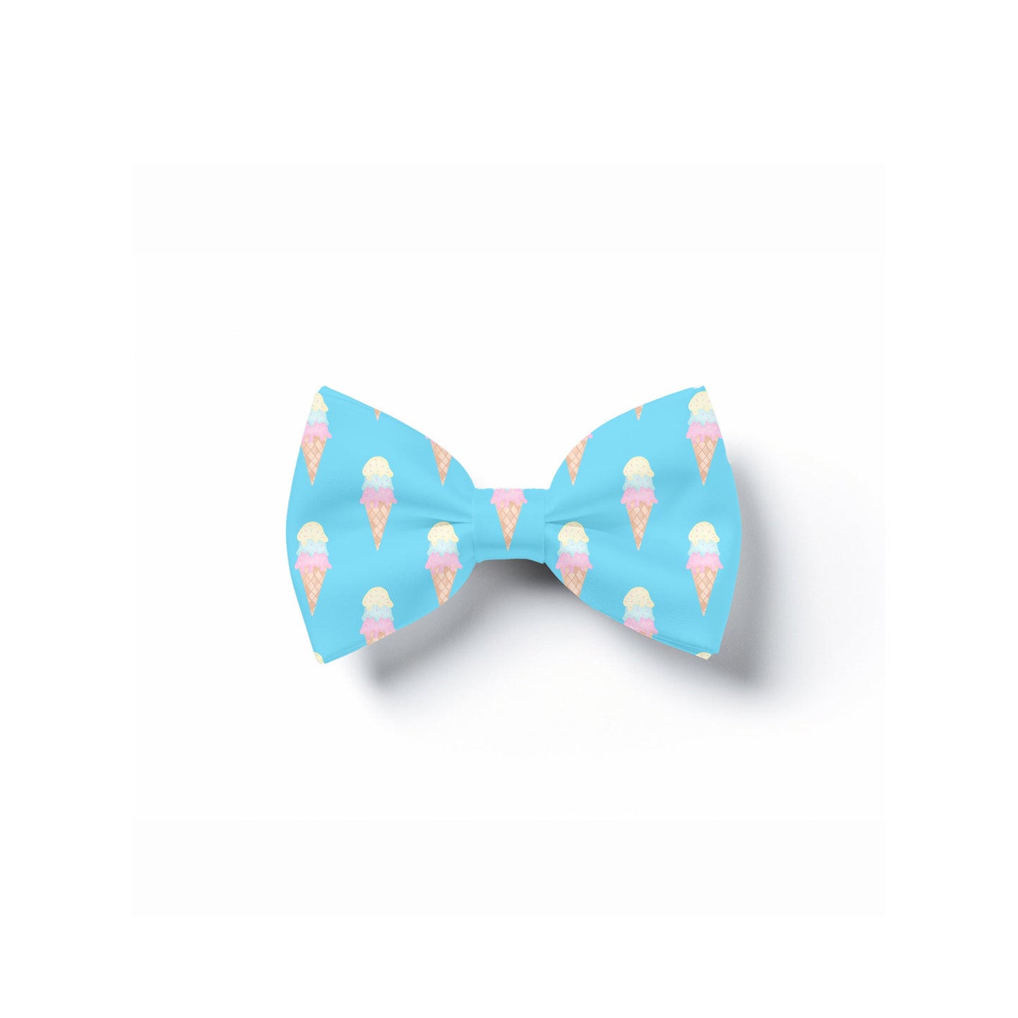 Ice Cream Pet Bow Tie, Over Collar Neckwear