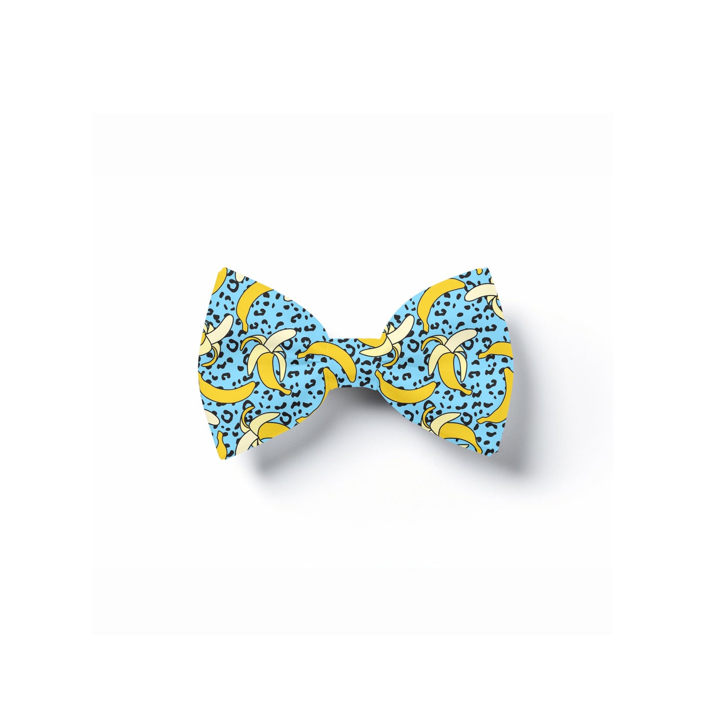 Banana Print Pet Bow Tie, Over Collar Dog/Cat Neckwear