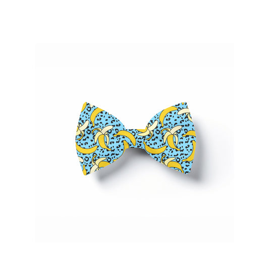Banana Print Pet Bow Tie, Over Collar Dog/Cat Neckwear