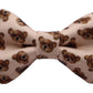 Teddy Bear Pet Bow Tie, Over Collar Neckwear