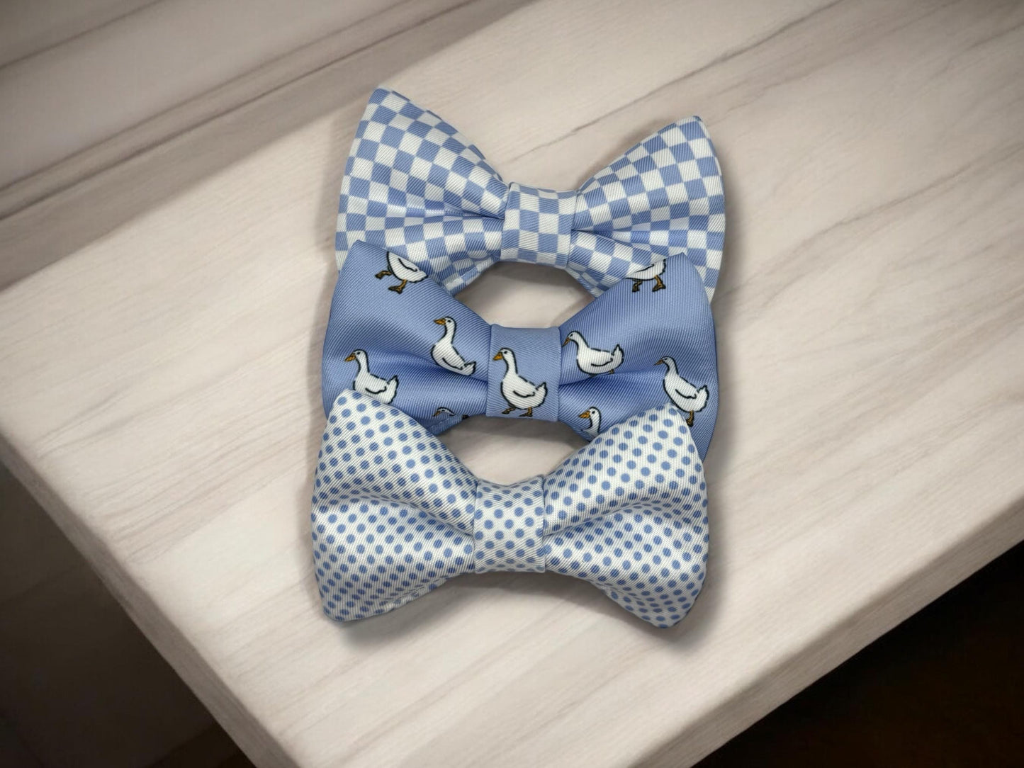 Goose Pet Bow Tie, 3 Pack, Spring Neckwear