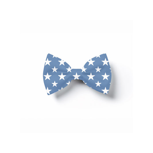 Stars Pet Bow Tie, Patriotic Fourth of July Dog Collar
