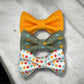 Cat Bow Tie Set, Fish Bones, Polka Dot, Pet Collar Accessories
