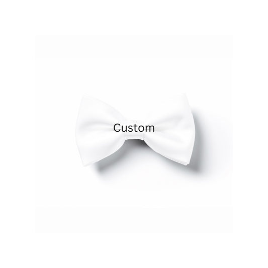 Custom Pet Bow Tie, Special Occasion, Collar Neckwear