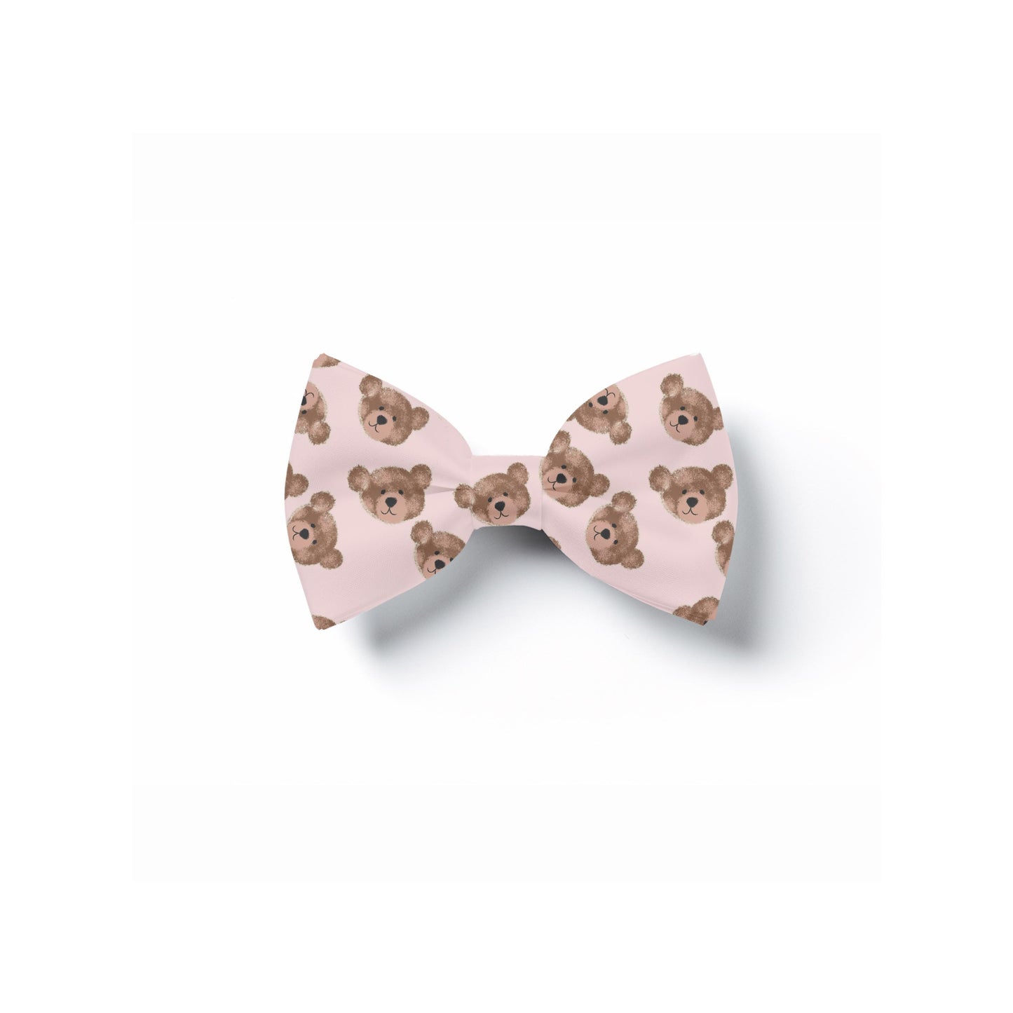 Teddy Bear Pet Bow Tie, Over Collar Neckwear