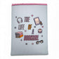 Handmade Kindle Sleeve, Bookish Padded Protector, Life of a Book Girl