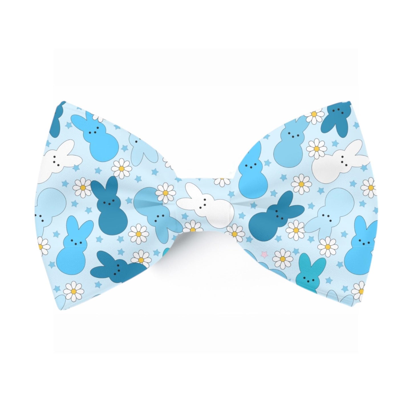 Peeps, Easter, Bunny, Pink, Blue, Over Collar, Cat and Dog Neckwear, Bow Tie