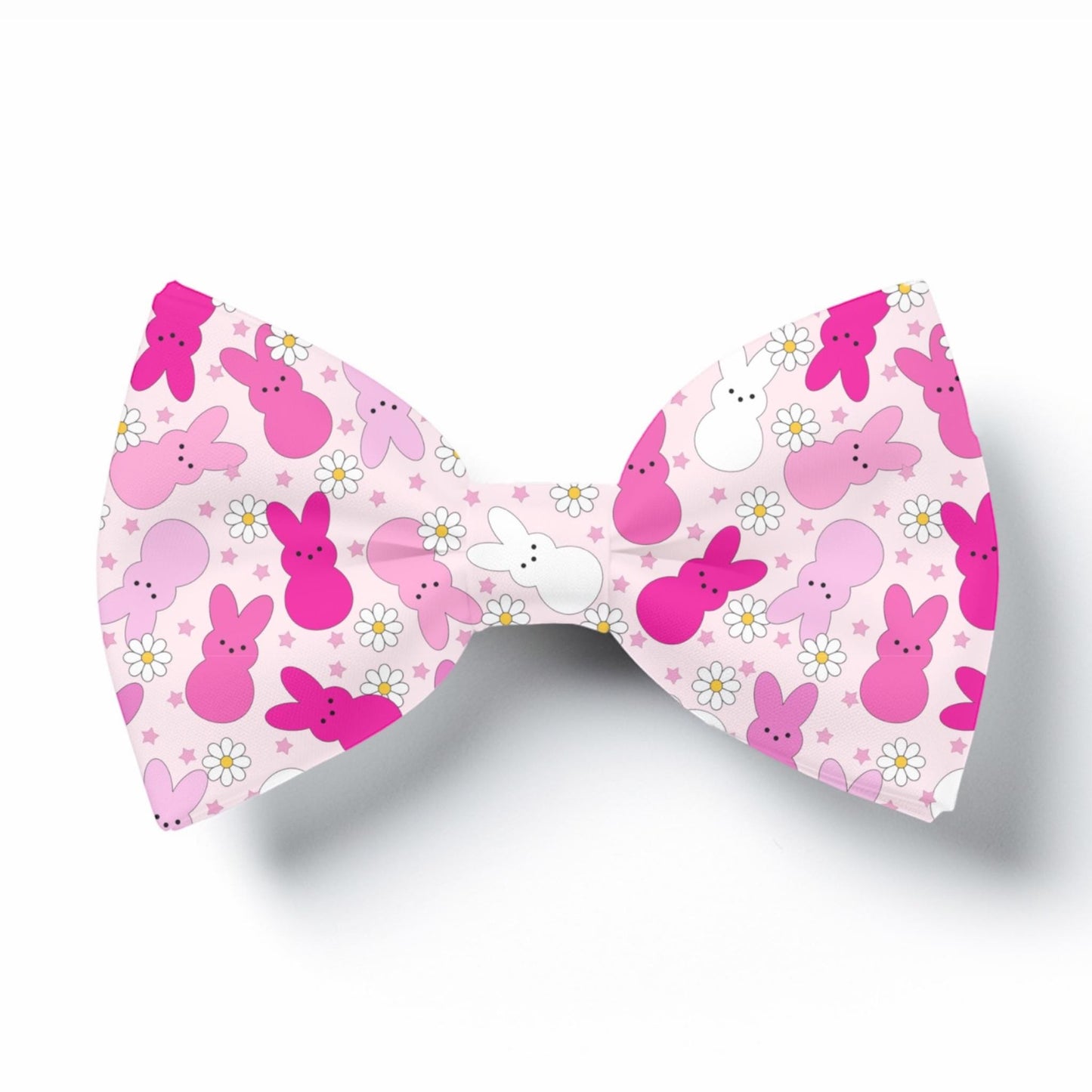 Peeps, Easter, Bunny, Pink, Blue, Over Collar, Cat and Dog Neckwear, Bow Tie