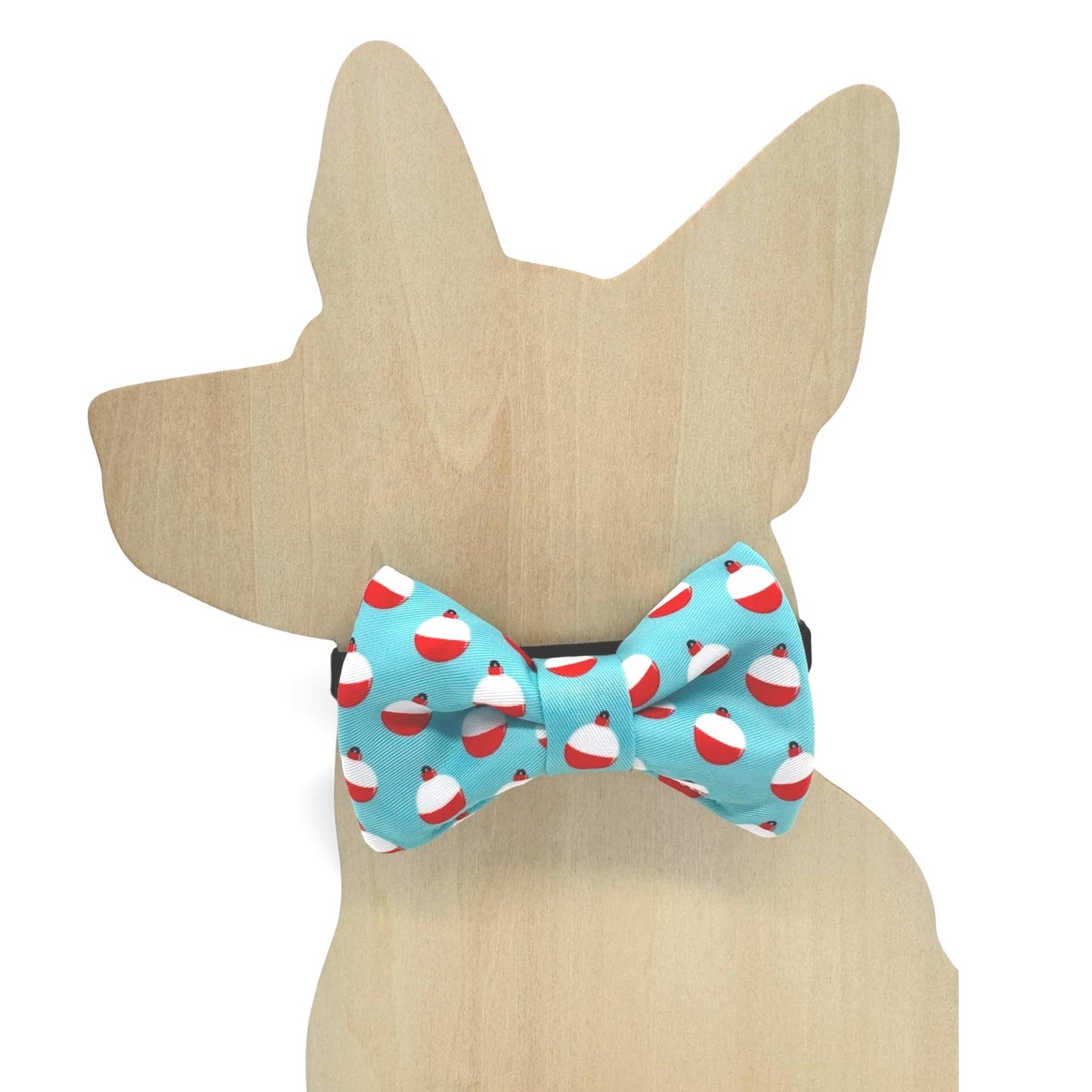 Pet Bow Tie, Fishing, Bobber, Summer, Dog, Cat, Bow, Collar Accessory,