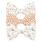 Bunny, Carrot, Easter, Dog, Pet Bow Tie, over the Collar, light pastels,  3 Pack
